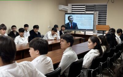 Ғалыммен тағылымды кездесу — Өмірзақ Озғанбайұлымен жүздесу