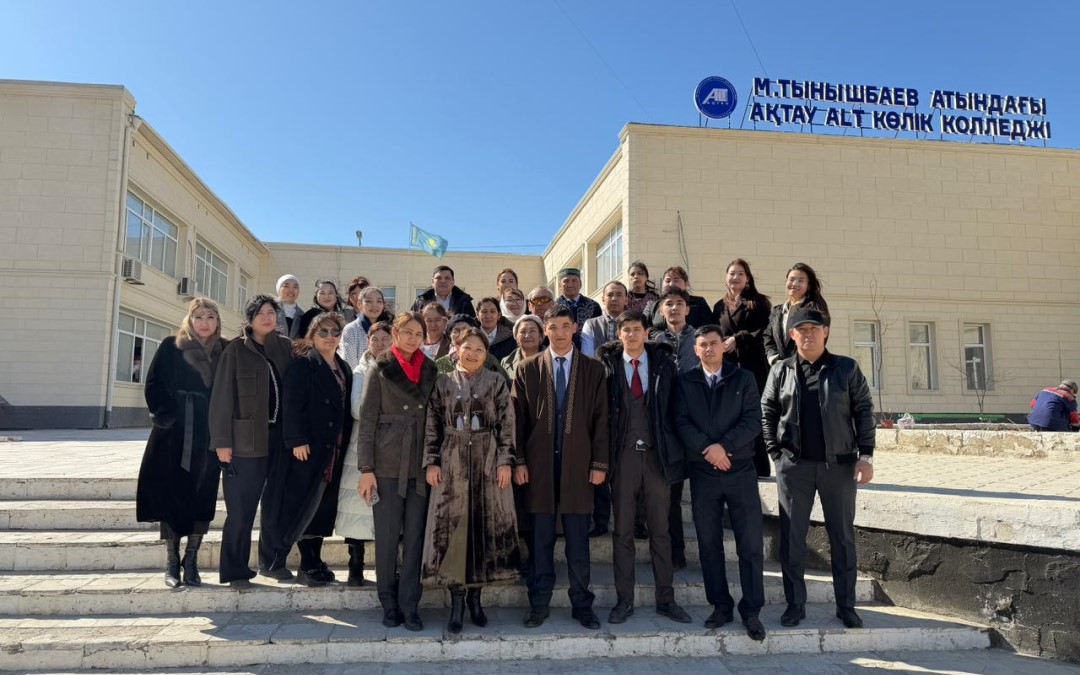 Колледж аумағында көгалдандыру шарасы ұйымдастырылды